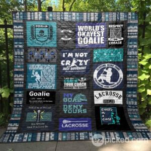 Lacrosse Goalie Quilt Blanket Hn57  Quilt